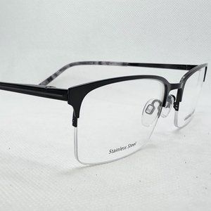 GEOFFREY BEENE Eyeglasses Frames G466 GUN 54-19-145 Mens